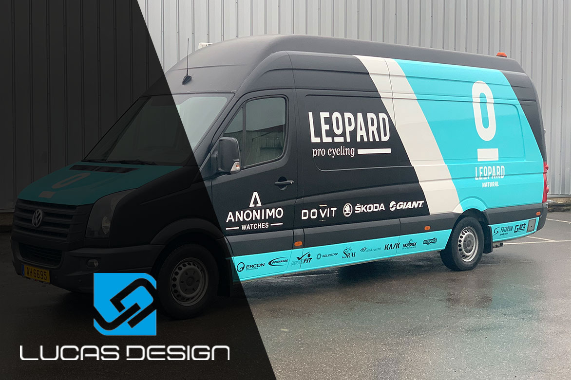 VW Crafter Leopard pro cycling